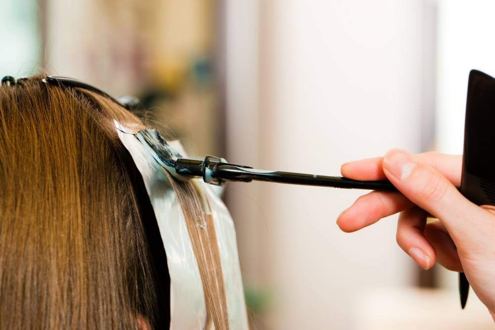 coloration coiffeur salon de coiffure